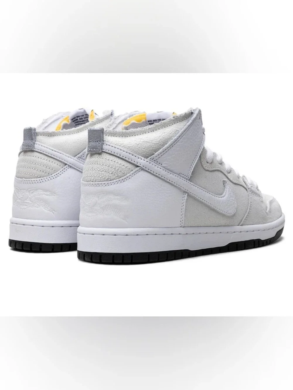 Nike FIRE! NWOB! SB Dunk High Antihero #HM5837 100 in Wolf Grey. Sz W8/M6.5 R2S!